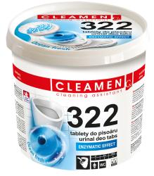 CLEAMEN 322 Tablety do pisoru, 12 ks + sitko-VC322001299