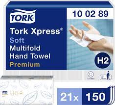 Tork Xpress jemn papierov utierky Multifold H2 Premium Biela 2 21x25,5cm 3150ks HY100289