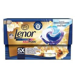 KAPSULY GLOV LENOR GOLD ORCHID COLOR 22ks=22PD