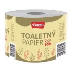 PAPIER TOALETN 60m 2-VRST. FRESH