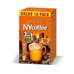 KVA 3v1 NYCOFFEE SALTED CARAMEL140g (10x14g) MOKATE