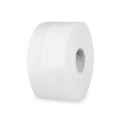 Toaletn papier (Tissue) 2vrstv s rabou biely `JUMBO` O19cm 145m [12 ks] 60350_3