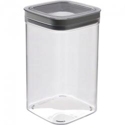 Dza Curver DRY CUBE, 1800 ml, transparentn/siv, 11,8x11,8x19,7 cm