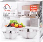 Miska MagicHome, nerez, 18-22-26 cm, sada 3 ks_3