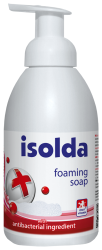 ISOLDA dezinfekn (antibakterilna prsada) penov mydlo s vou 500ml-VPDFM005099