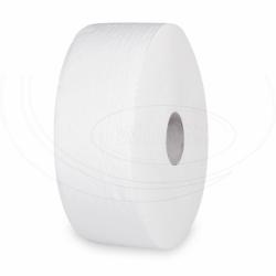 Toaletn papier (Tissue) 2vrstv s rabou biely `JUMBO` O26cm 220m [6 ks] - 60327_1