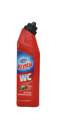 KRYSTAL WC erven na nerez a keramiku s DEZICHLOROM 750 ml-VBCZD007599