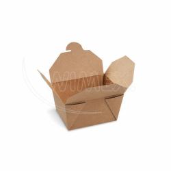 Food box  nepremastiten kraft `S` 110 x 95 x 65 mm [50 ks] DOPREDAJ (NAHRADA 48620)_2