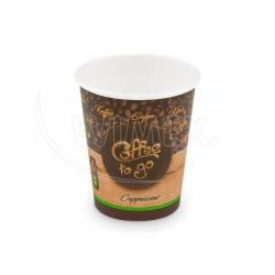 Papierov pohr "Coffee to go" O80mm 280ml `M: 0,2L/8oz` [50 ks]