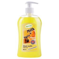 NUCCCO Tekut mydlo Milk&Honey 0,5 L